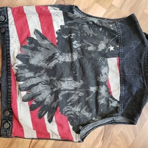 Denim Jean Jacket Vest